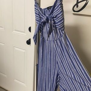 Striped Jumpsuit